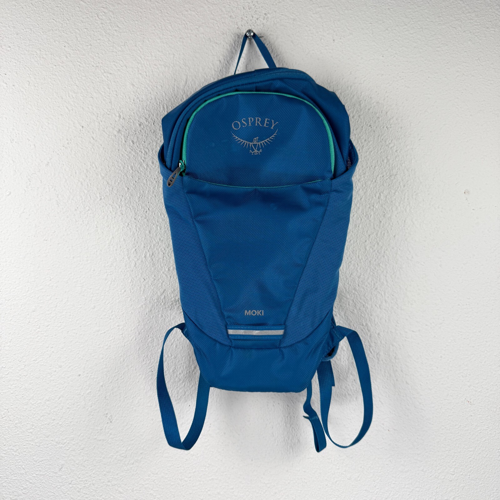 Osprey Moki Kids 1.5L Hydration Pack Blue Hiking Pack Backpack - NO BLADDER