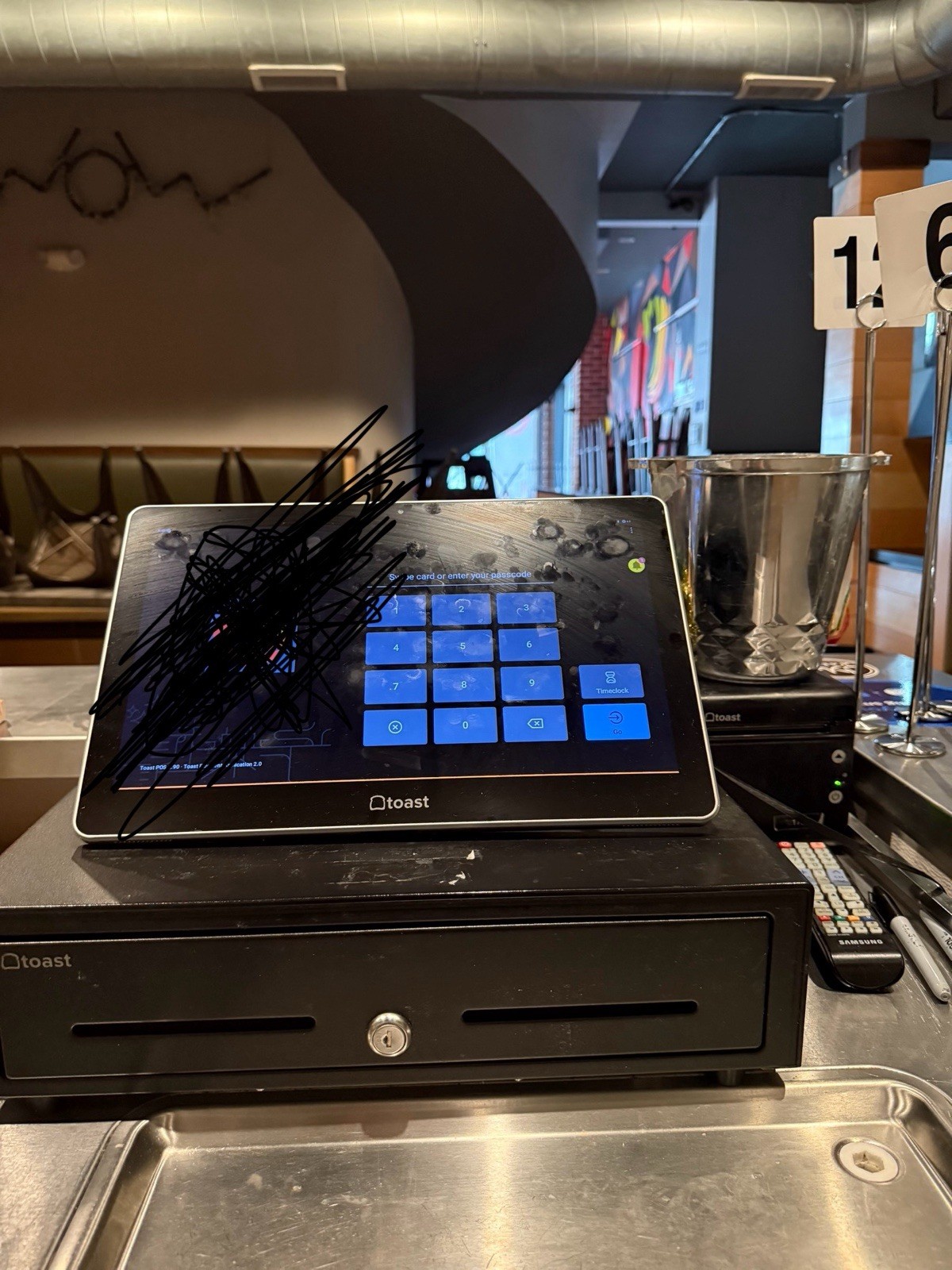 Toast POS System Set 2 Front of House Flex Terminals
