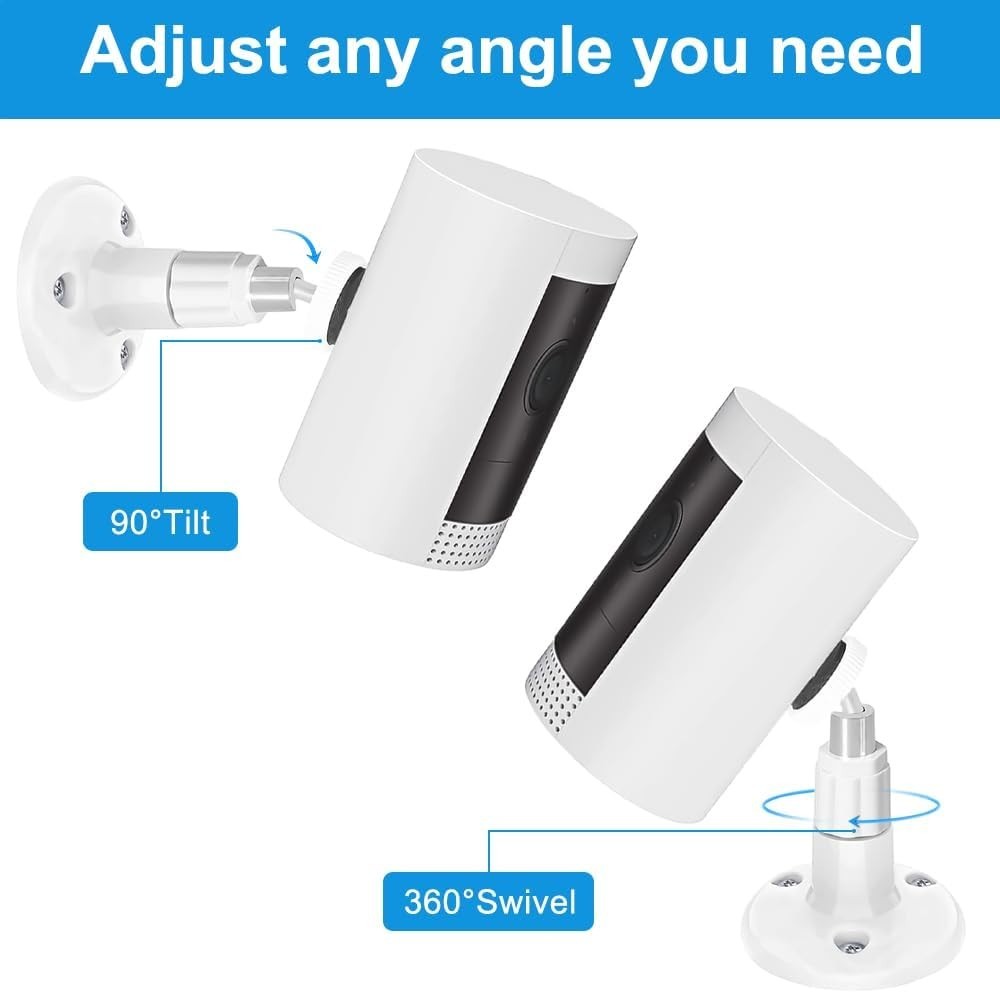 Universal Security Camera Mount Holder with 360° Rotation - Easy Installation