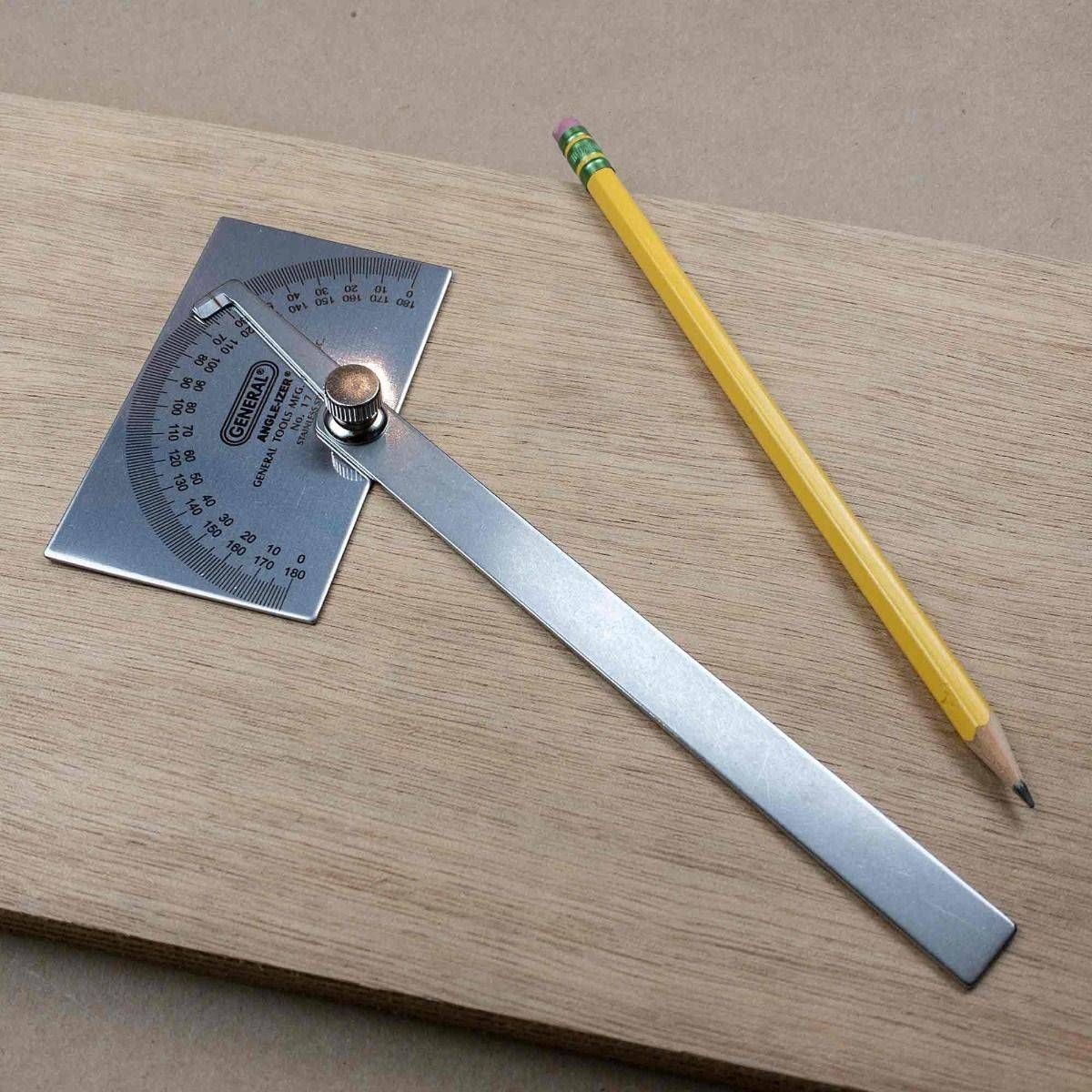 GENERAL TOOLS Angle Protractor #17 Square Head-Measuring Tool 22018