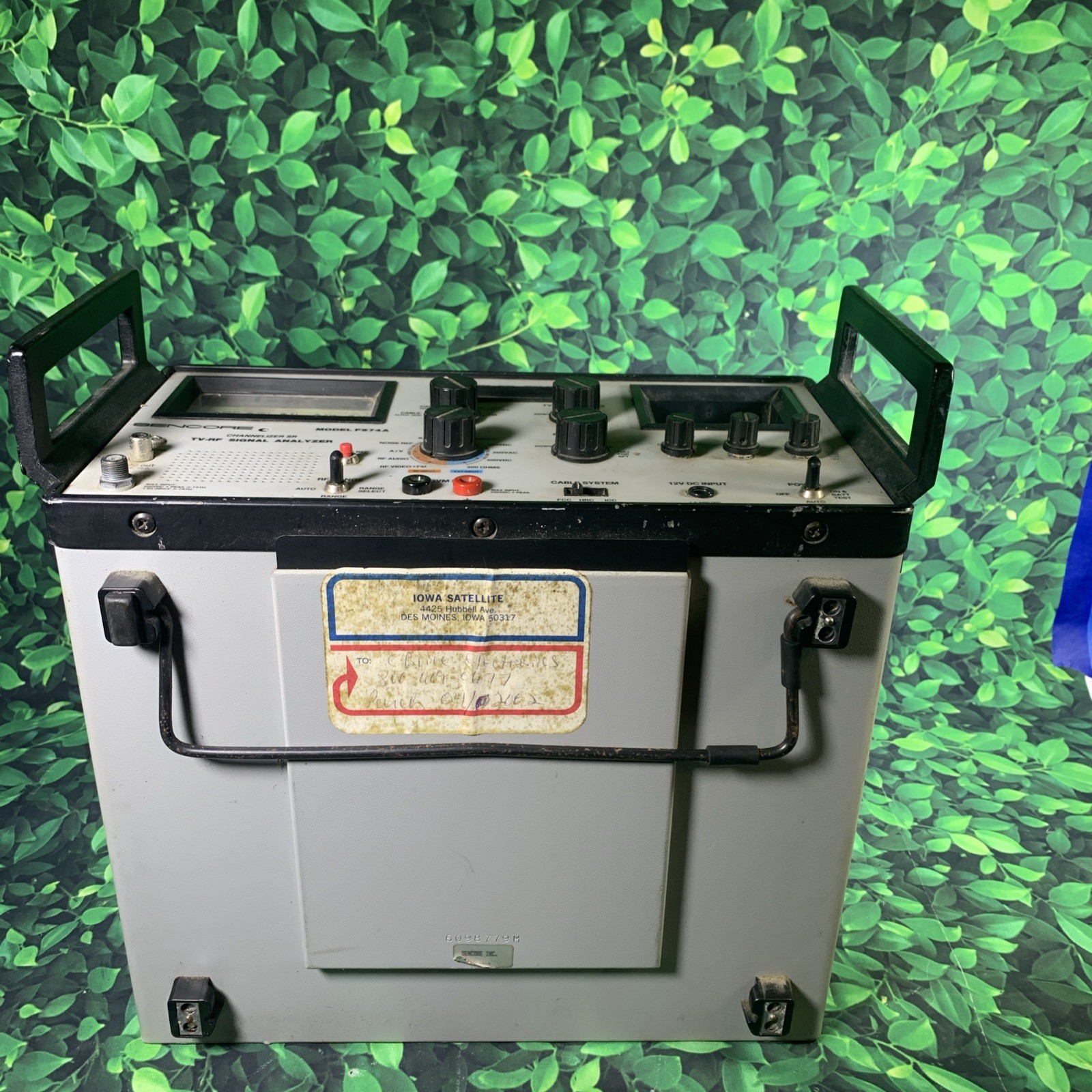 Sencore FS74A TV-RF Signal Analyzer