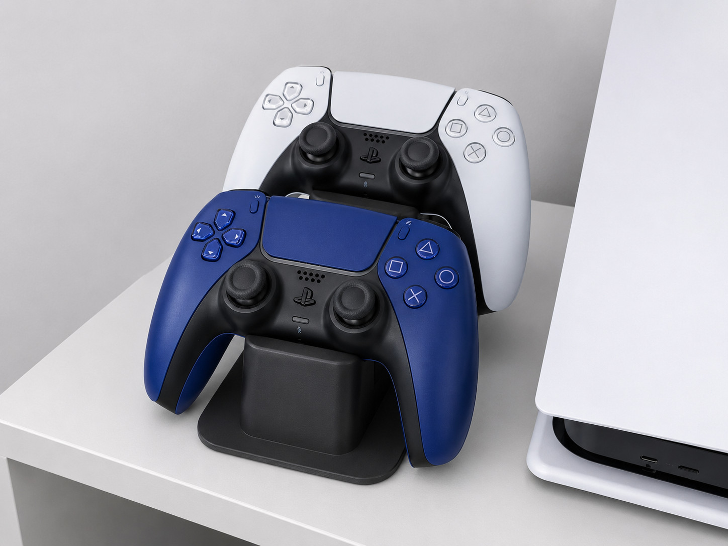 Universal Controller Stand for PS5 PlayStation Xbox – Gamer Desk Organizer