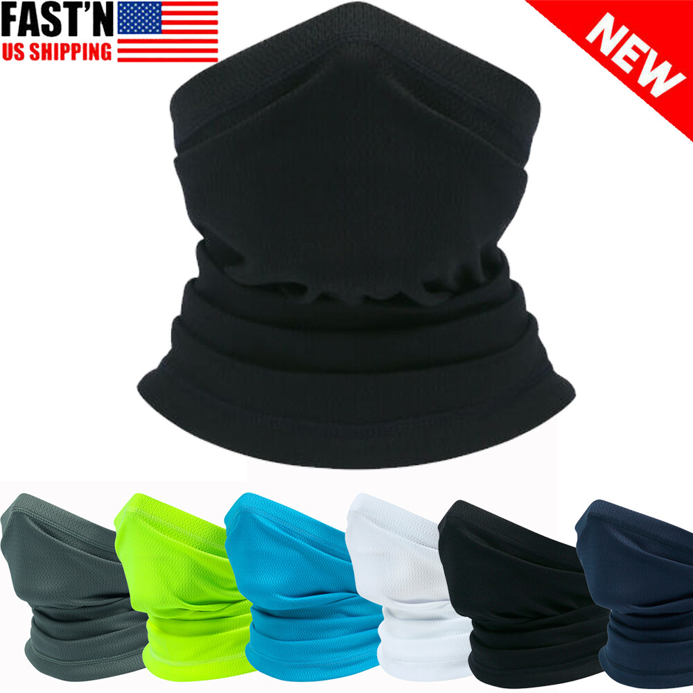 Neck Gaiter Mask Face Scarf Bandana Tube Cover Headwear Balaclava for Men Women