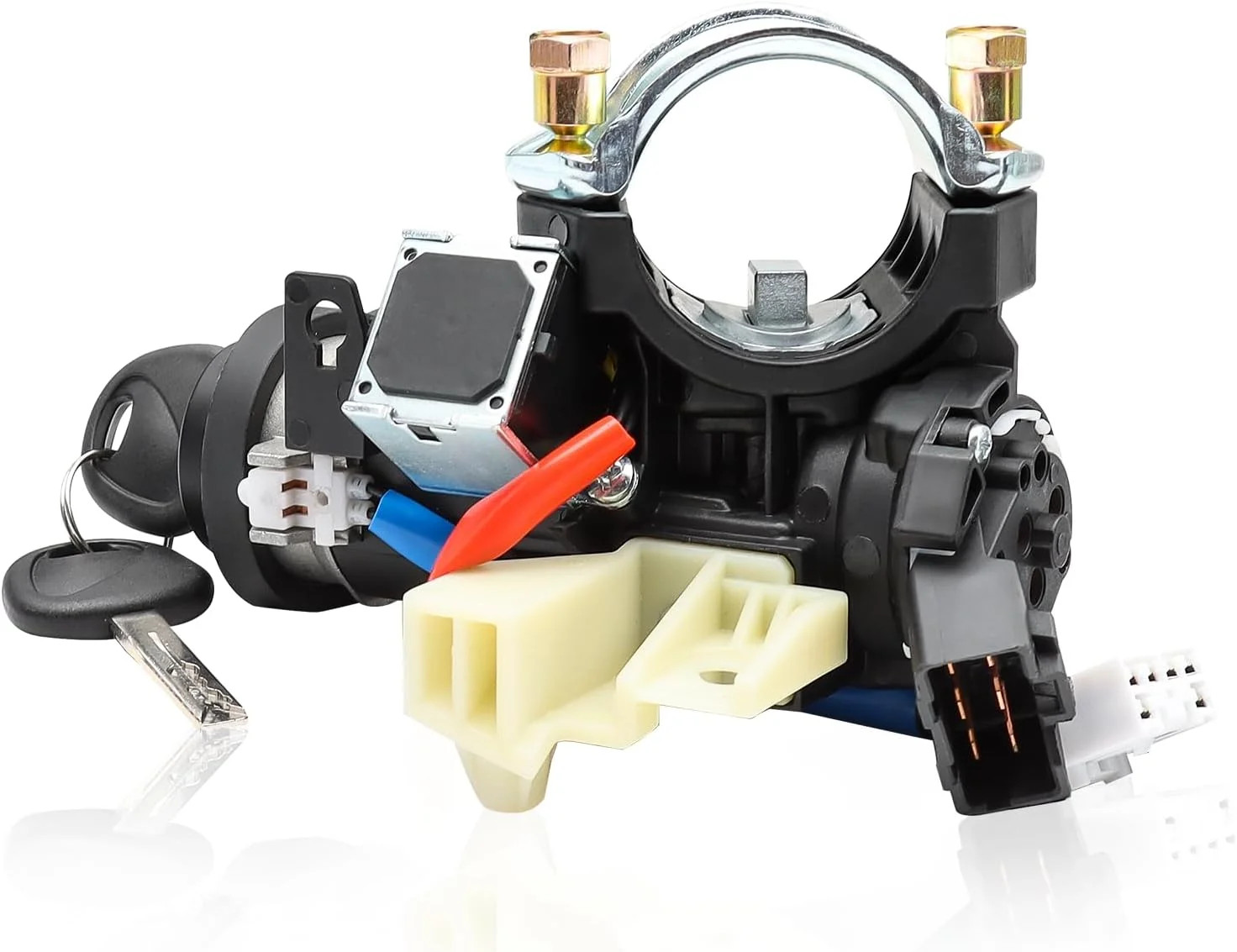 Ignition Lock Cylinder & Housing for 2015-2019 Hyundai Sonata Ignition Switch As