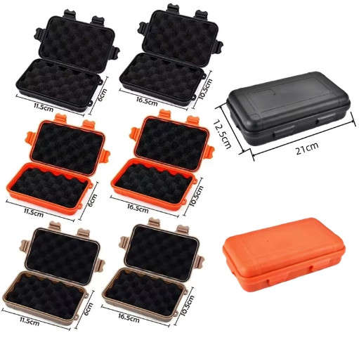 Waterproof Survival Storage Box S/L/XXL Outdoor Camping Sealed Container