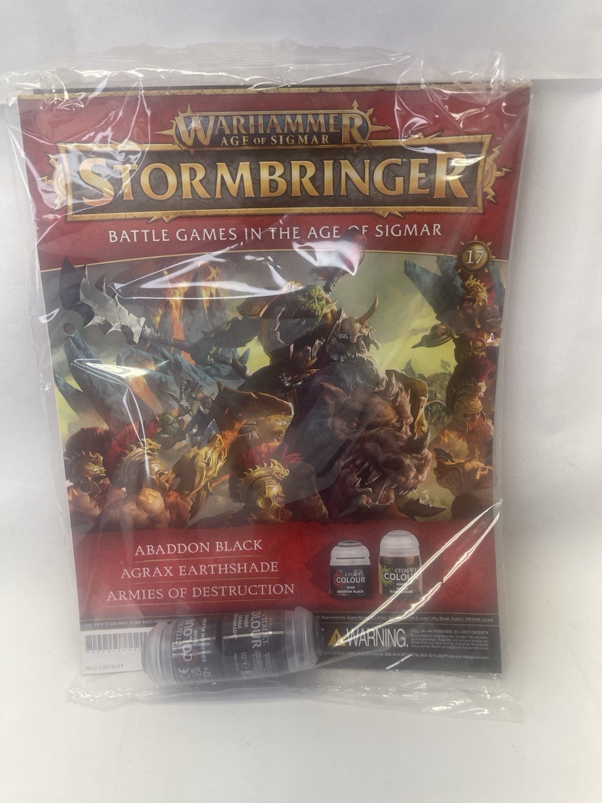Games Workshop Warhammer Age of Sigmar Stormbringer Magazine #17 New Sealed!!!