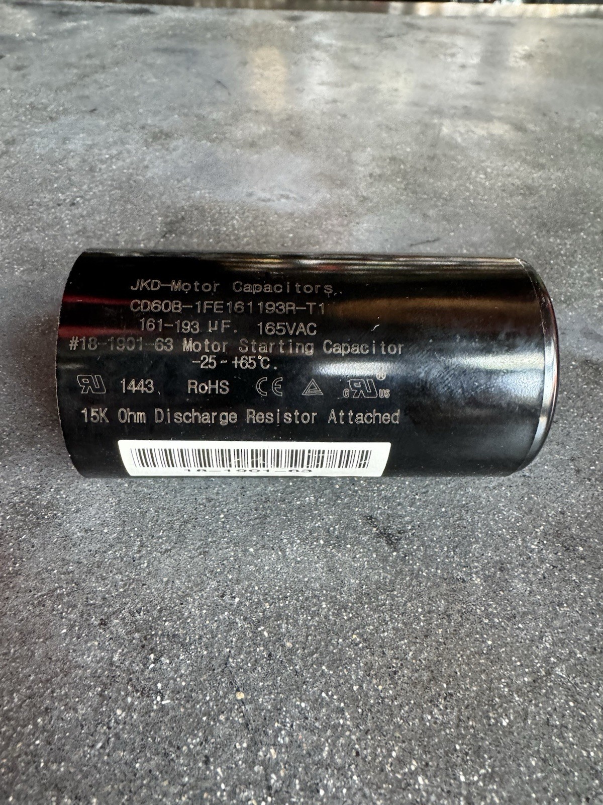 OEM Scotsman Ice Machine Start Capacitor  18-1901-63 Pre Owned