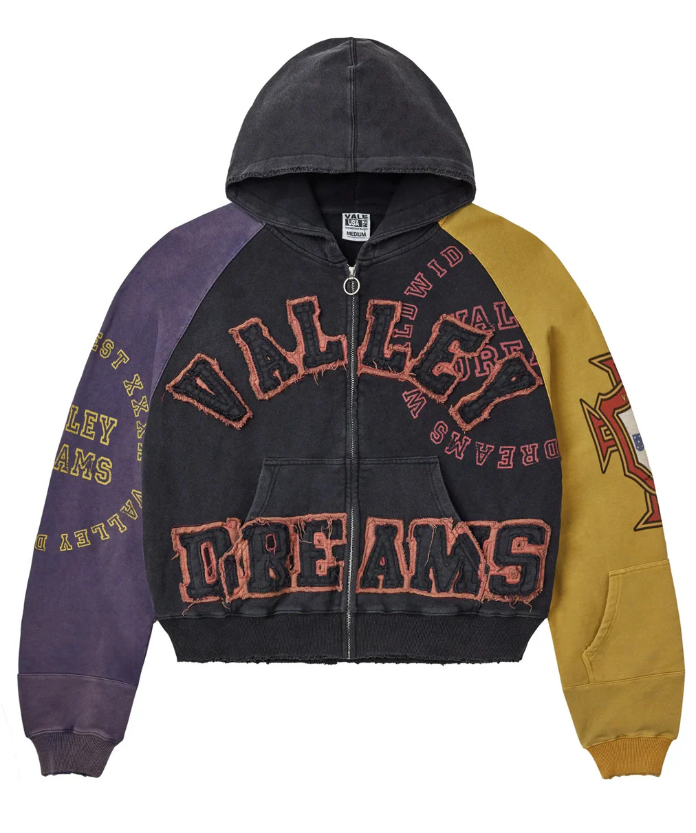 Vale Forever "Crest" Zip Up Hoodie