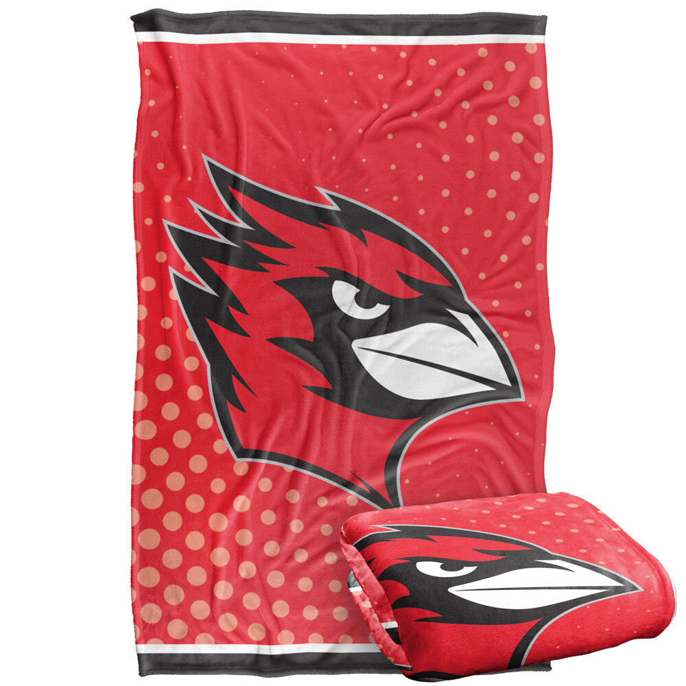 Wesleyan University Logo Dots Silky Touch Super Soft Throw Blanket