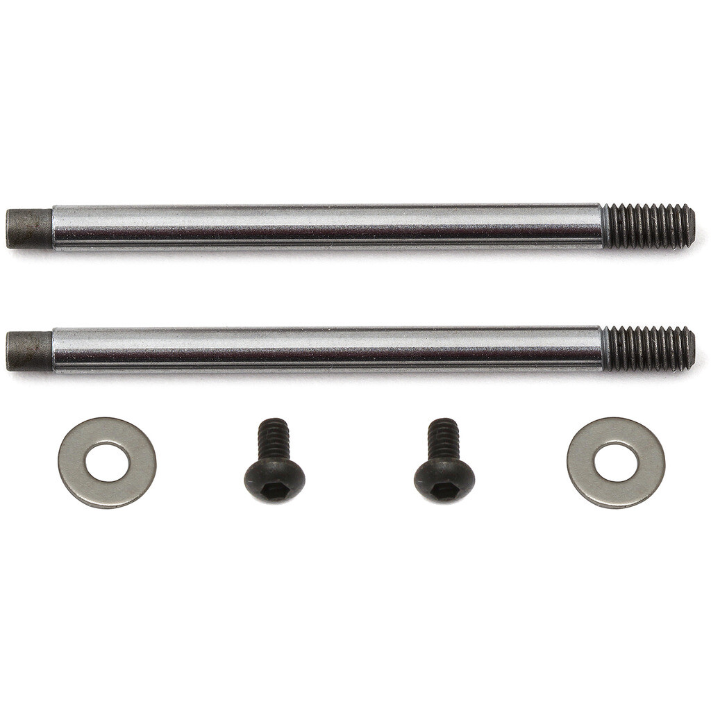 Associated 91618 FT Shock Shaft 3x23 V2 Chrome B64D