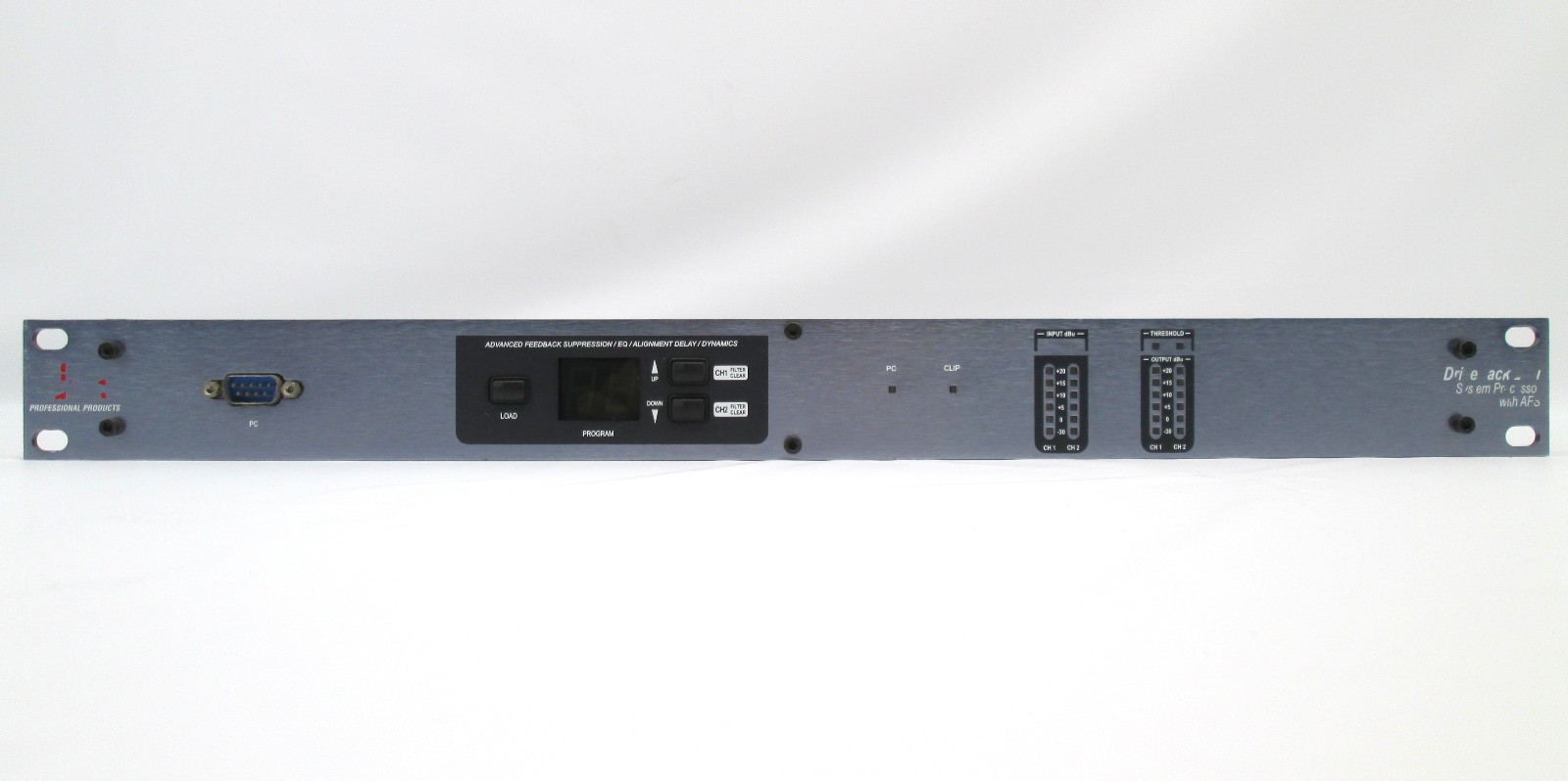 dbx DriveRack 220i System Processor with AFS Advanced Feedback Suppression