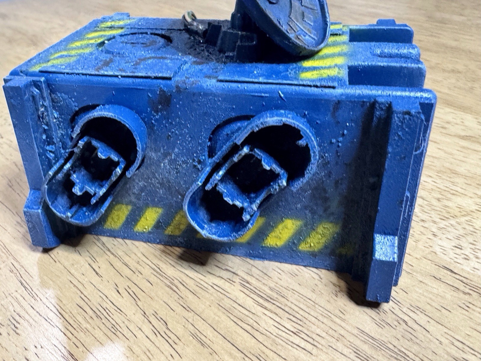 Warhammer Necromunda Radar Communication terrain Hazard –scratch built.
