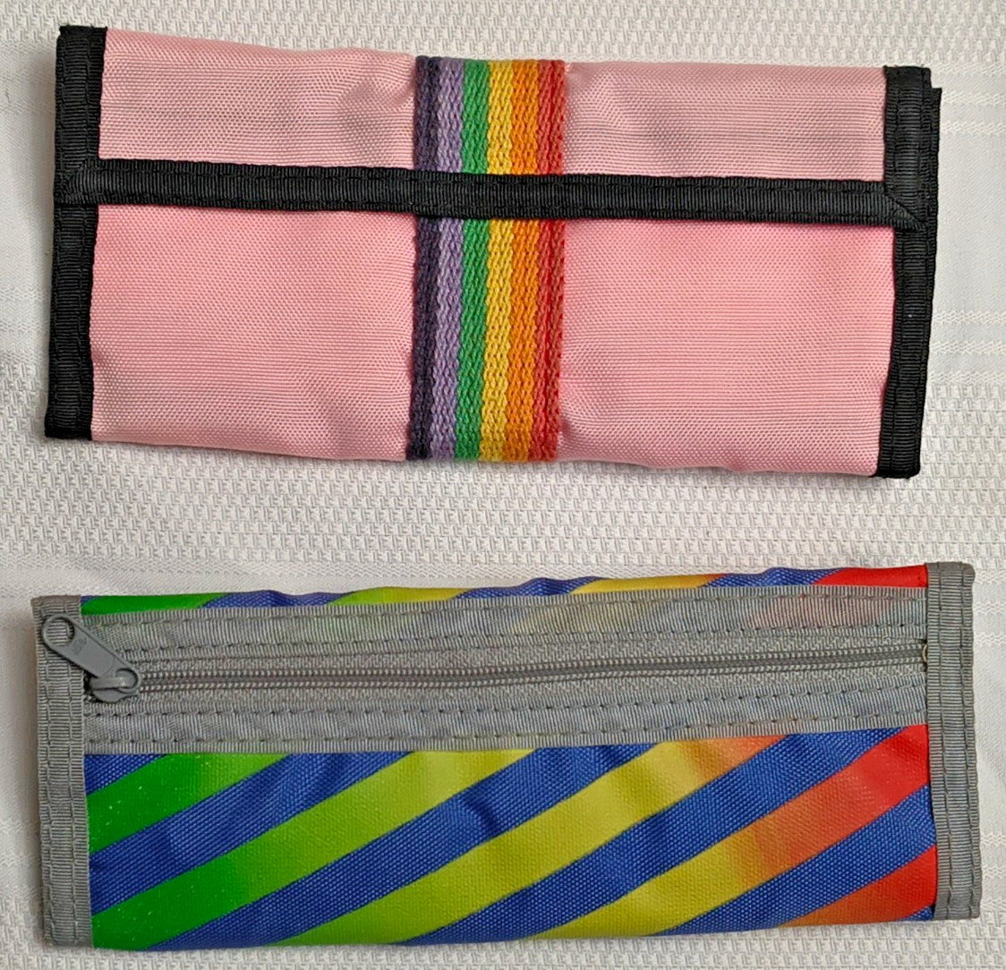 Vinyl Dart Wallets, Set of 2