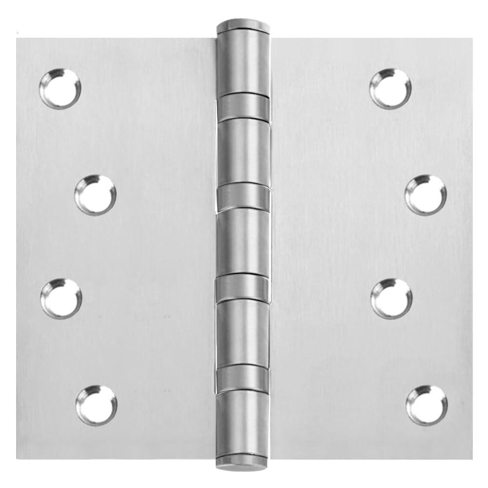 3 Pack Stainless Steel 4'' Door Hinges for Exterior & Interior Doors4in x 4in...