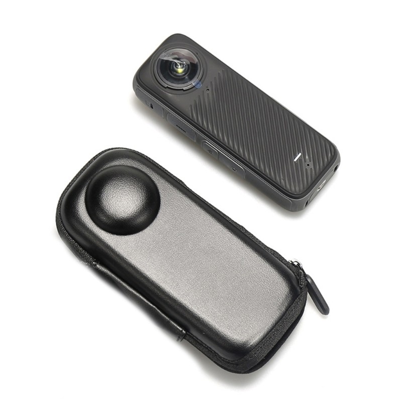 Travel Camera Pouch with Protective Padding Carabiner Hook for X5 X4