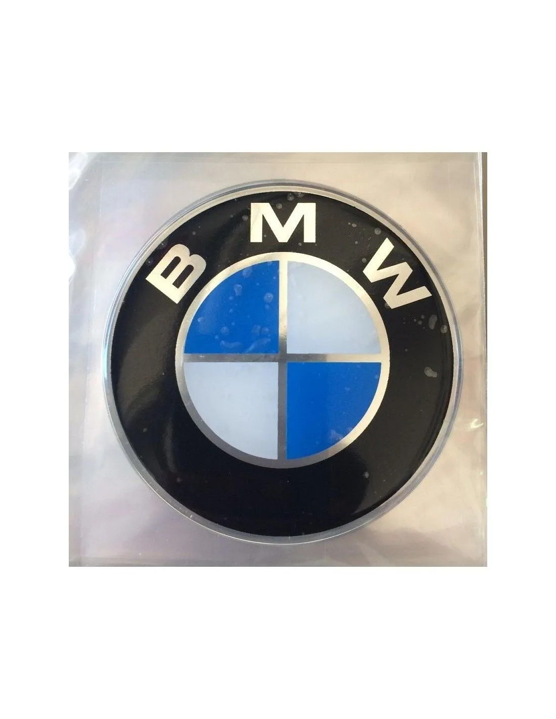 BMW embossed sticker diameter 48mm