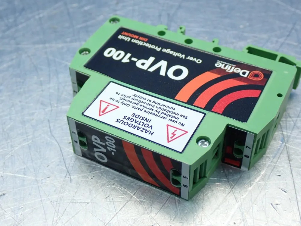 DEFINE INSTRUMENTS OVP-100 OVER VOLTAGE PROTECTION UNIT, 2PCS 07251470332