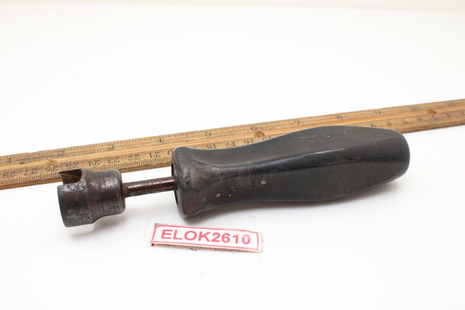 Snap-on B1356E Brake Shoe Hold Down Spring Remover Black Hard Handle USA