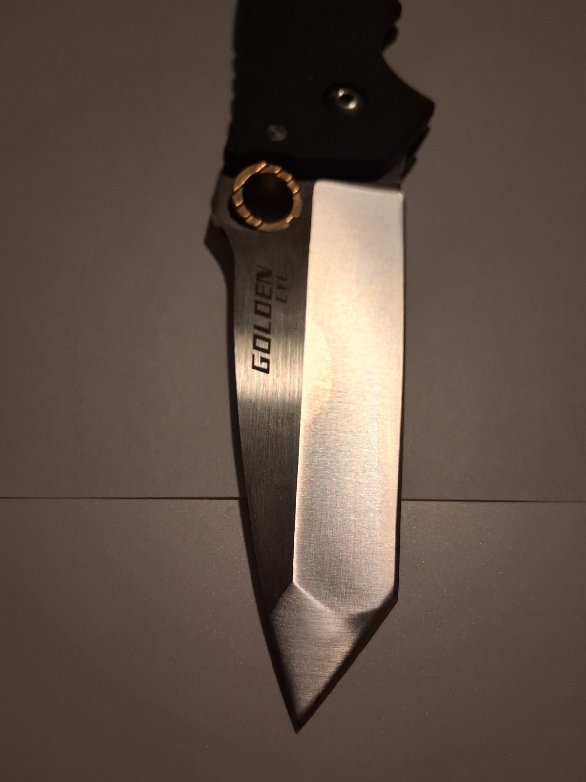 Cold Steel Golden Eye Tanto Grn Handle S35vn Steel Blade