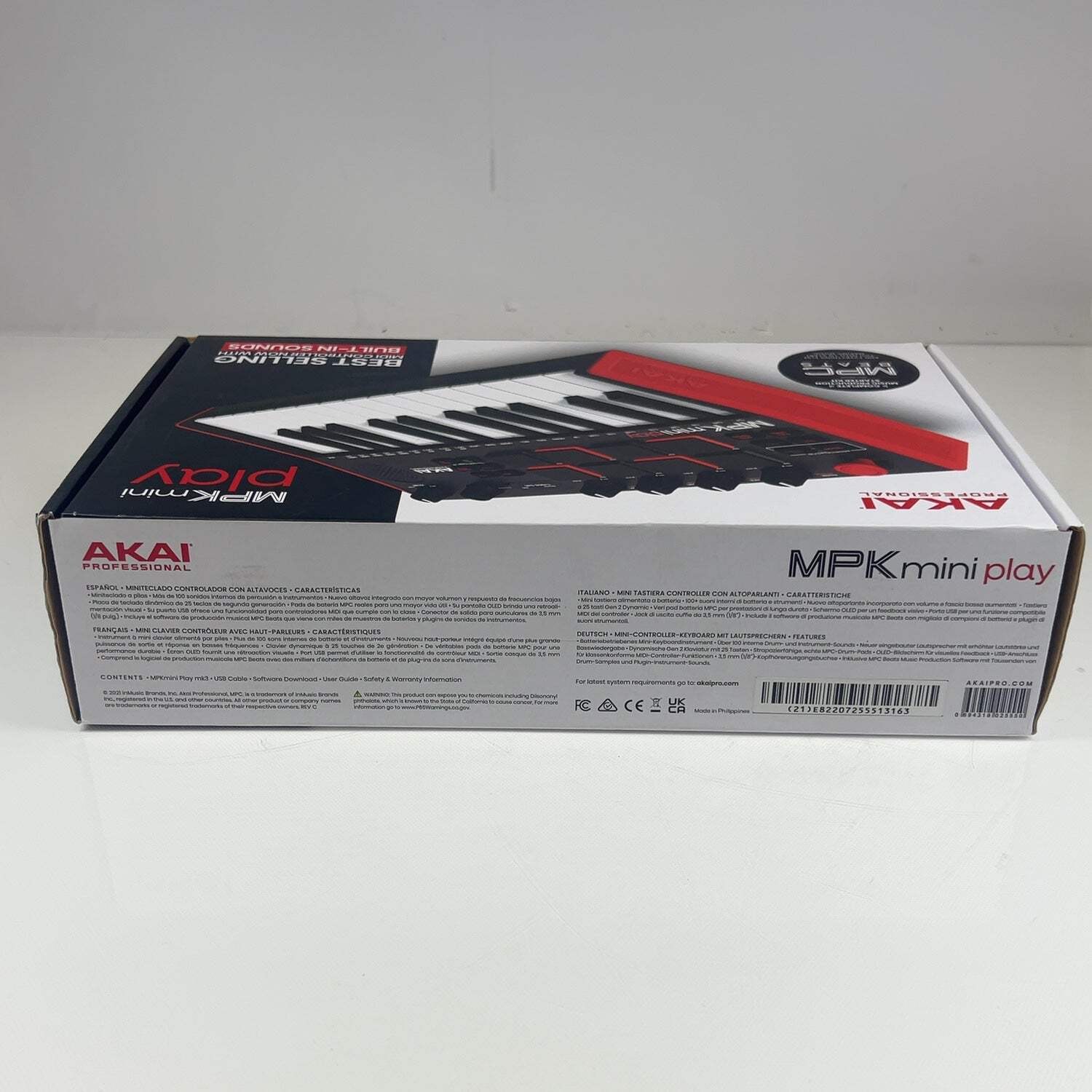 New Akai Professional MPK Mini Play Mini Controller Keyboard AK3