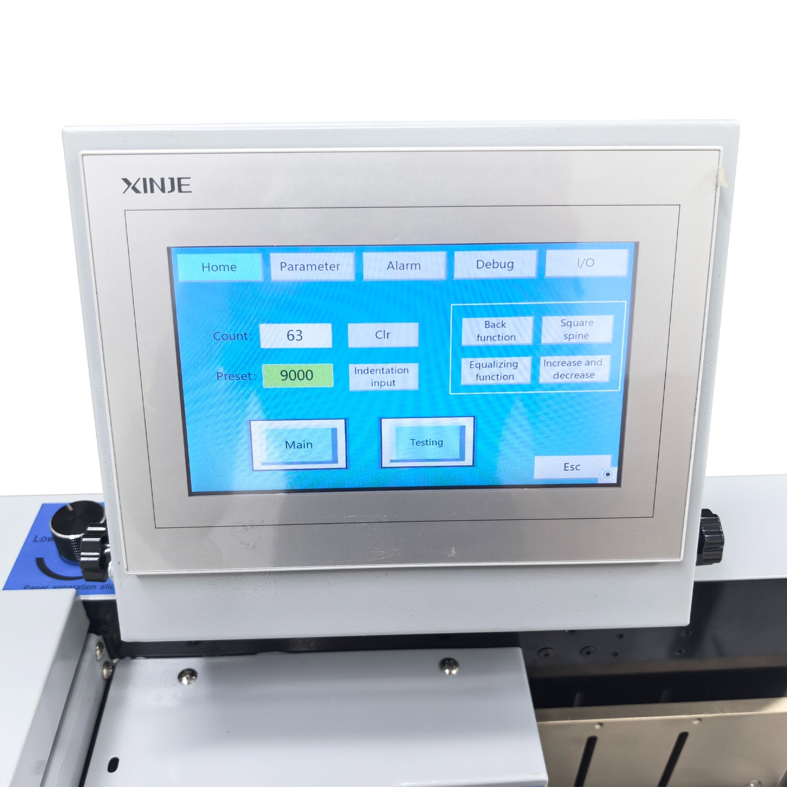 110V 13in Digital Creasing Machine Full Automatic Creasing Machine Touch Screen