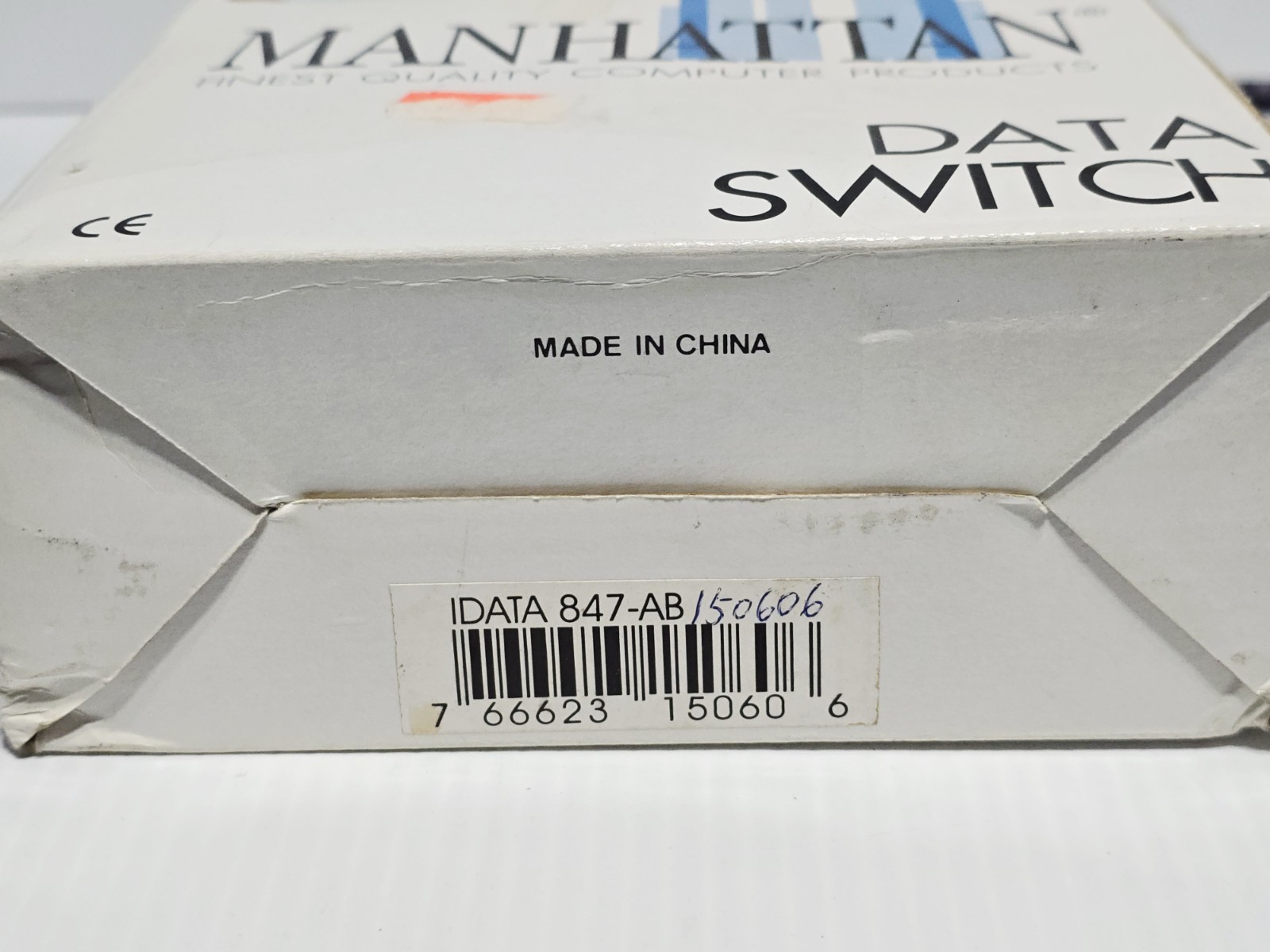Manual DB-25 A/B Data Switch Box - Parallel Port Selector -Power-Free, Untested