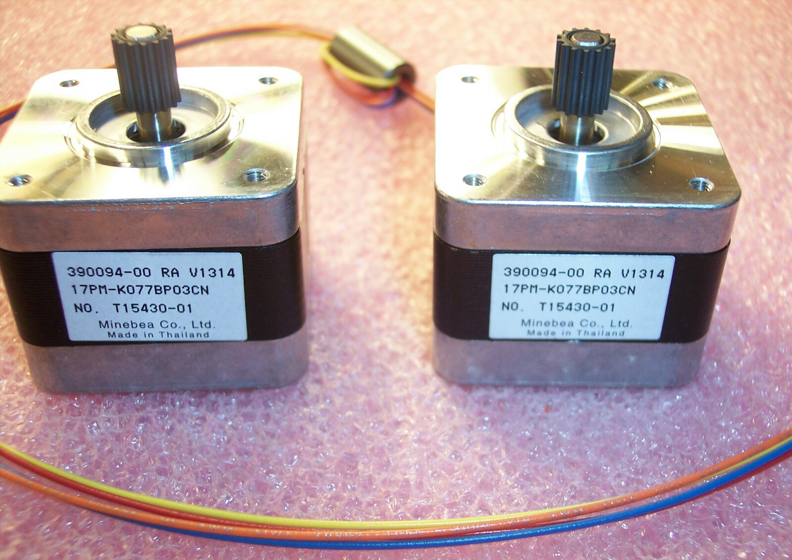 QTY (1) 17PM-K077BP03CN MINEBEA HYBRID STEPPER MOTOR ROHS NEW / UNUSED