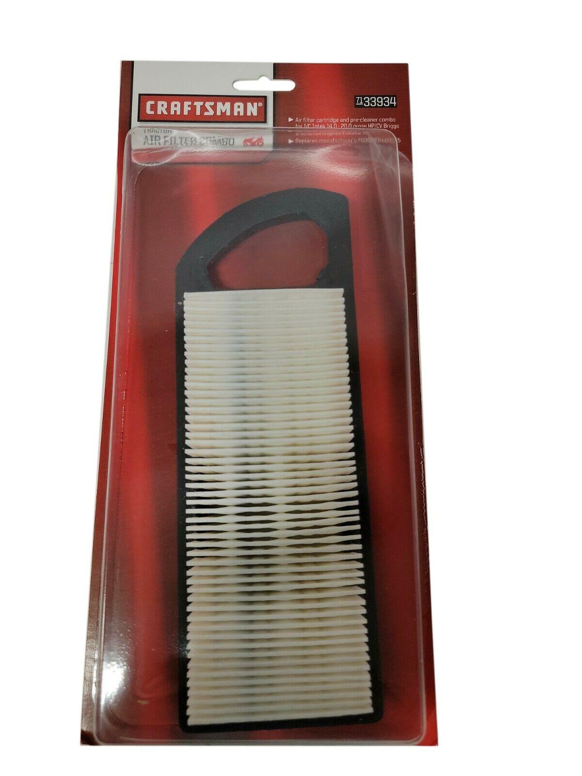 Briggs And Stratton Air Filter 14-20HP Intek 698083 697015 OEM -D