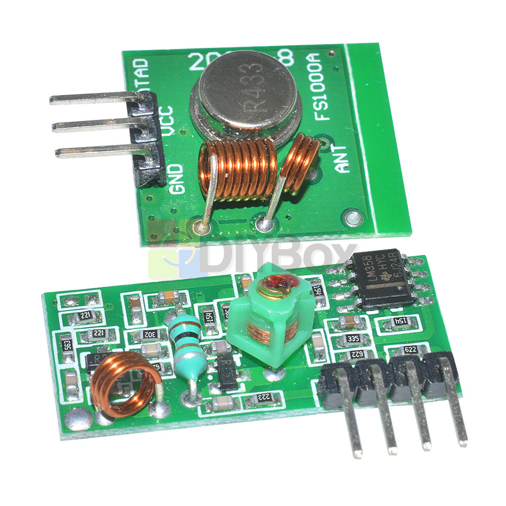 433Mhz RF transmitter and receiver kit Module for Arduino ARM MCU Raspberry