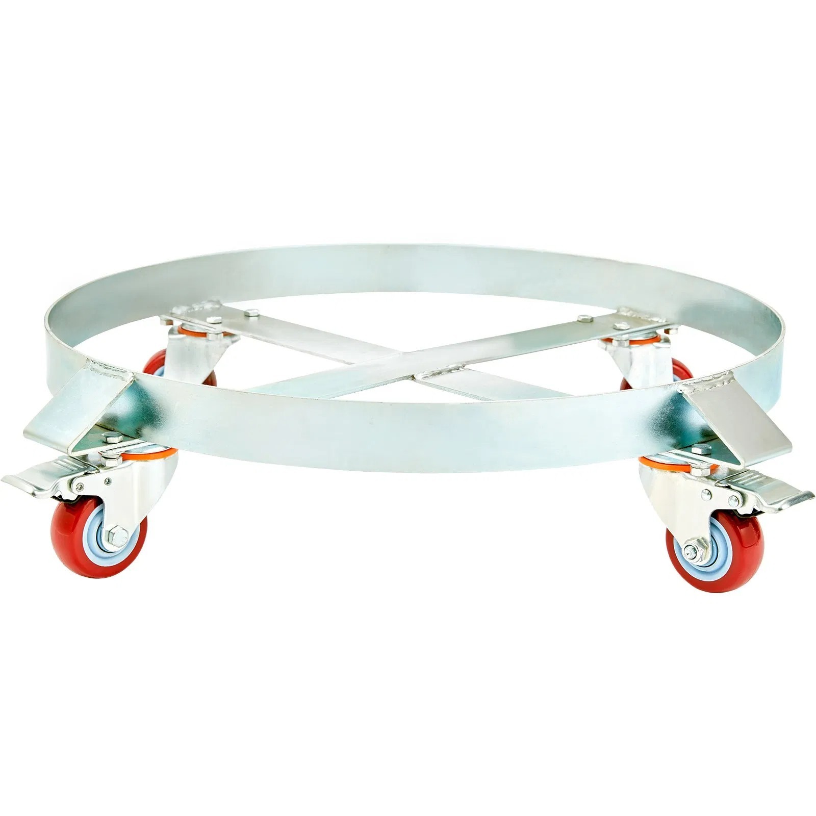 55 Gallon Heavy Duty Drum Dolly, 1000lbs Load Capacity, Barrel Dolly Cart Drum