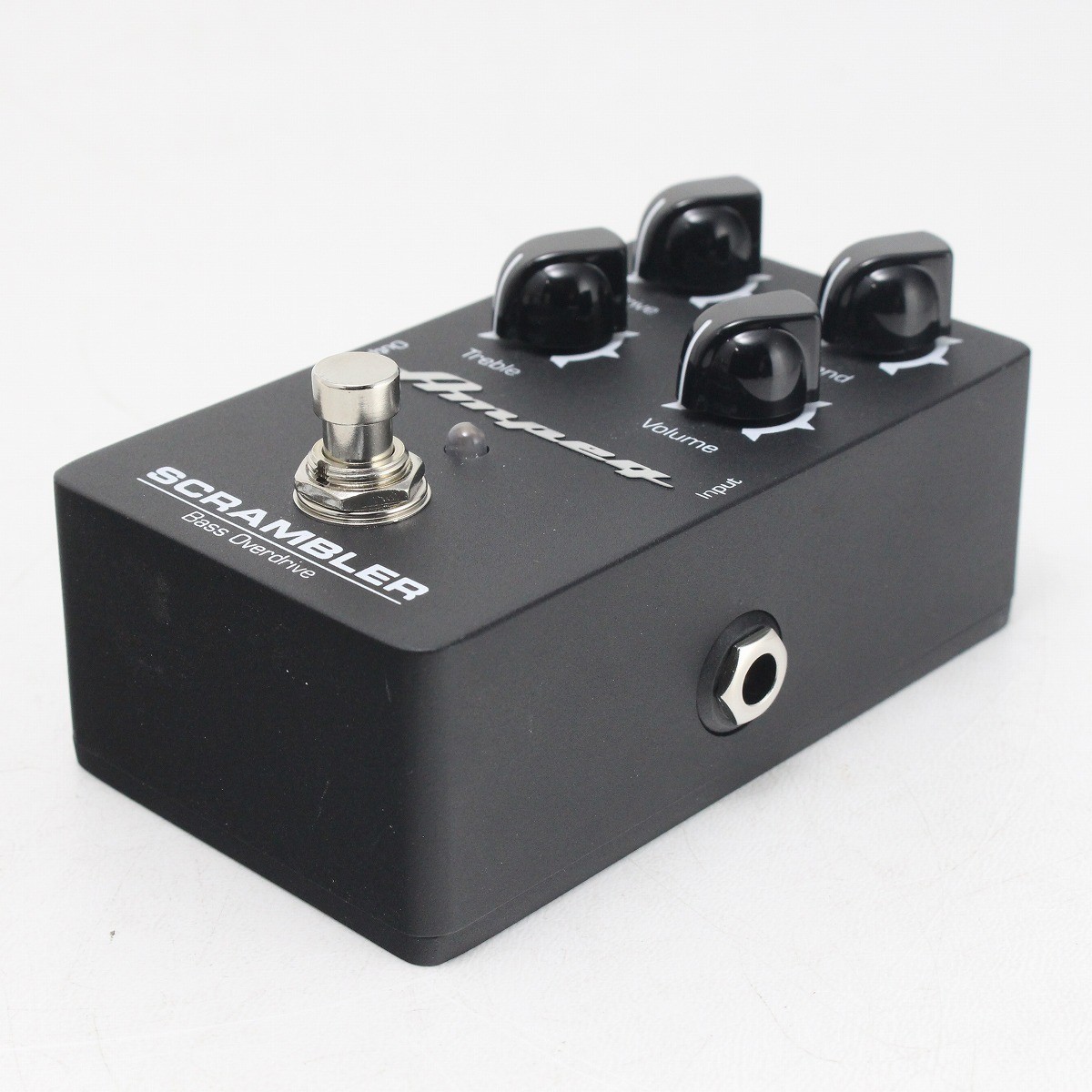 Ampeg Scrambler Bass Overdrive Pedal Compact Used with Box and Guide