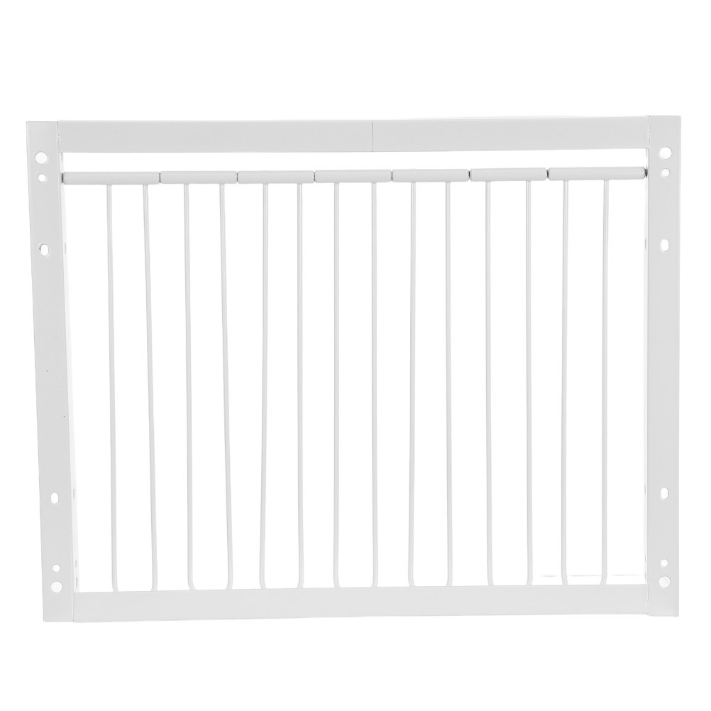 Iron Pigeon Training Door Durable White Wire Cage Entrance for Home Breeding