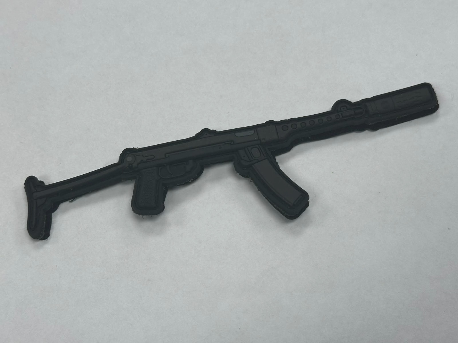SHOT Show SilencerCo "Silenced PPSh-41" RARE PVC Patch, Hook & Loop, NEW!
