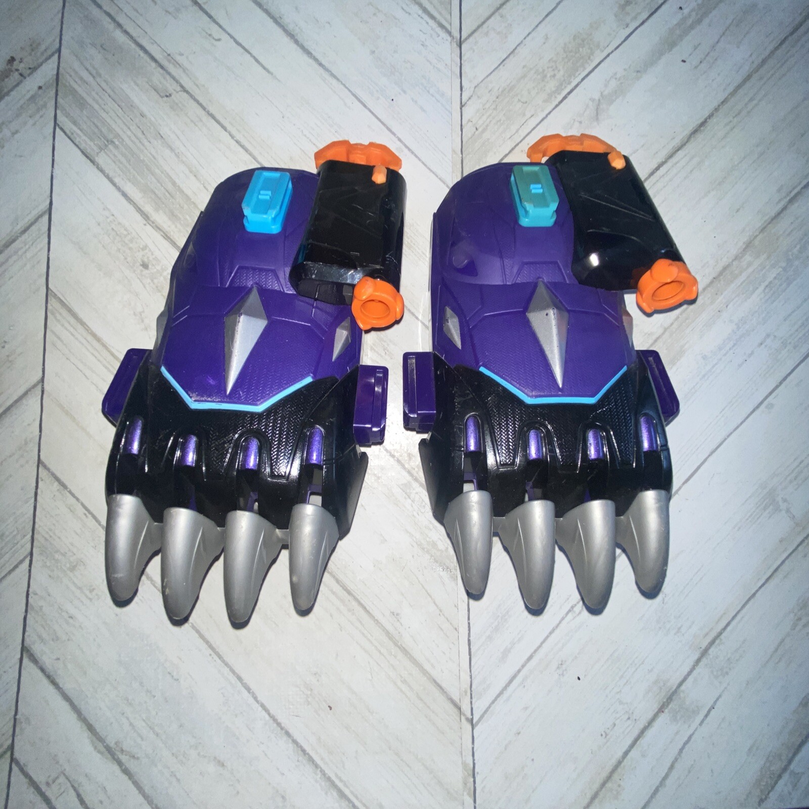 Marvel Avengers Nerf Assembler Gear Black Panther Blaster End Game 2018 x2