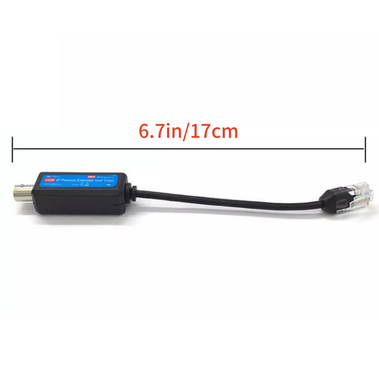 10/100mbps Passive Coaxial lP Extender 802.3 CCTV Accessories Easy to Operate