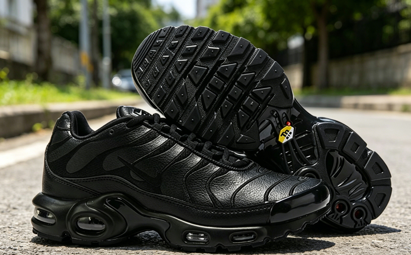 Nike Air Max Plus TN'Triple Black 'Men's Sneakers