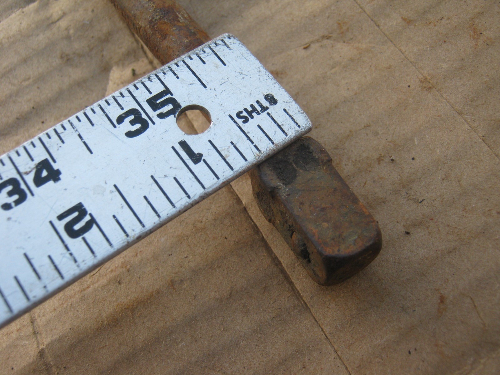 Original Antique Vintage Iron SNAP-ON Socket T-handle Spinner