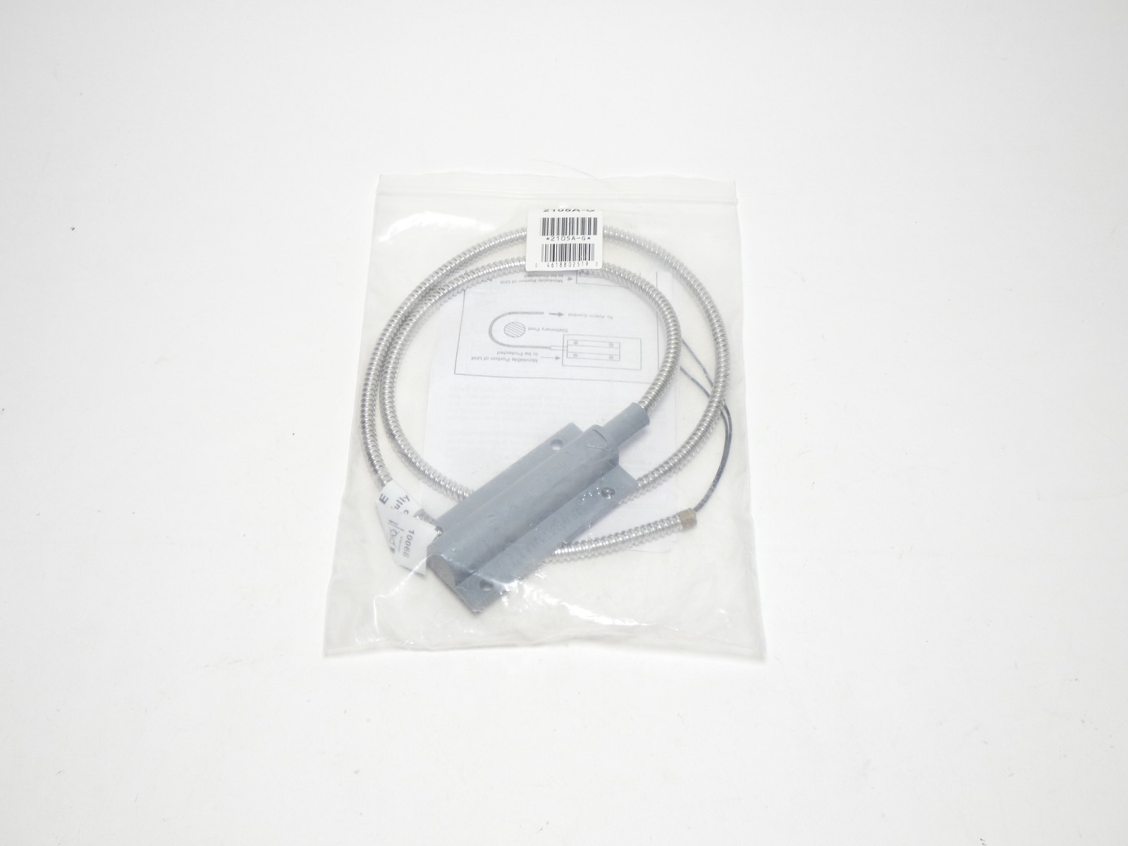 Sentrol Interlogix 2105A-G Magnetic Pull-Apart Security Cord Sensor - NEW Sur...