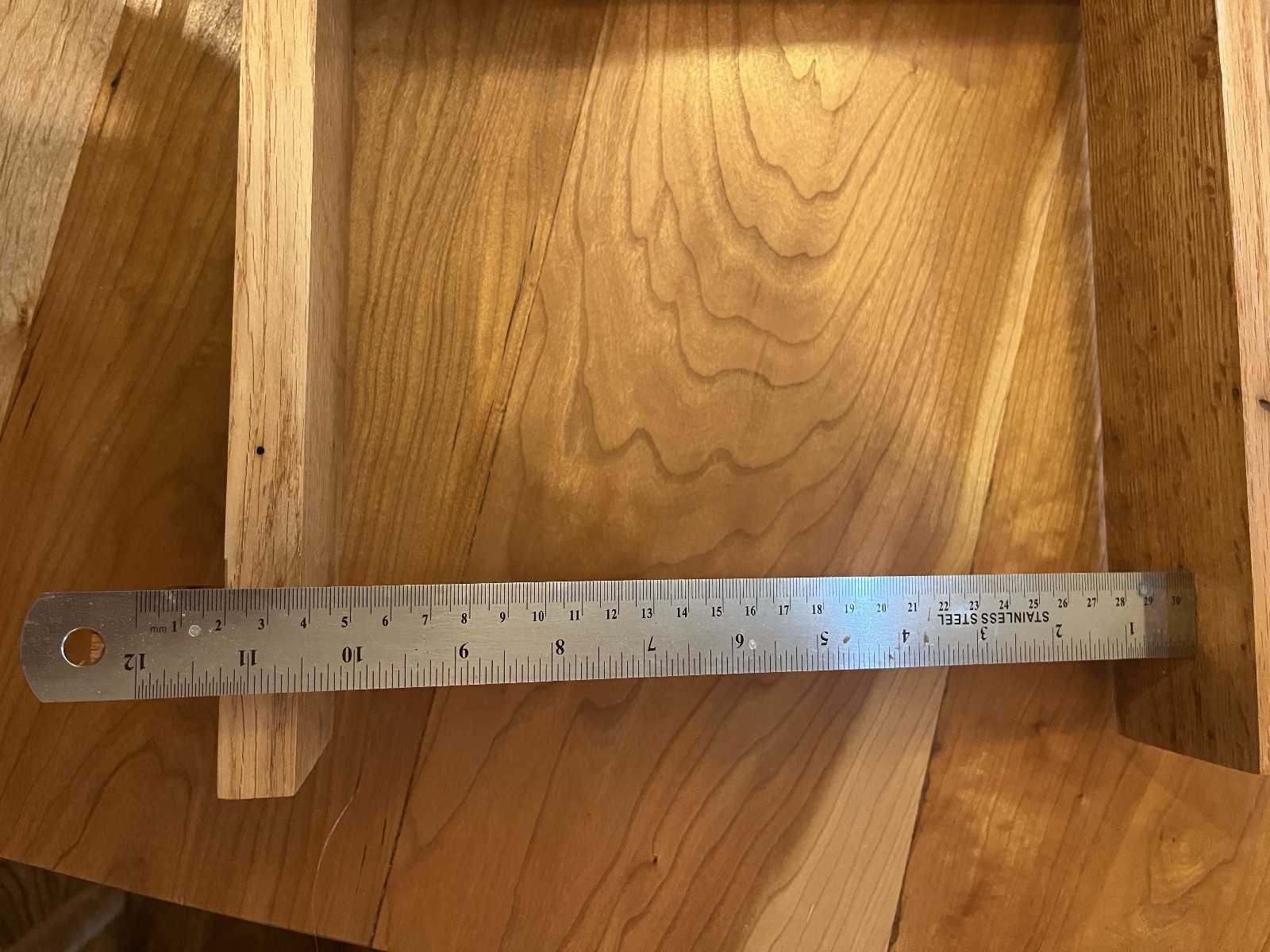 low profile tilted speaker stand wood pair finished rustic oak
