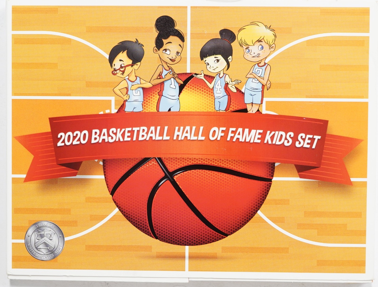 2020 U.S. Mint Basketball Hall of Fame Clad Half Dollar Coin Set