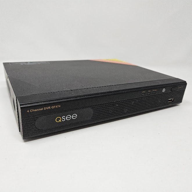 Q-See Network Video Recorder DVR Security Surveillance System Receiver + Power