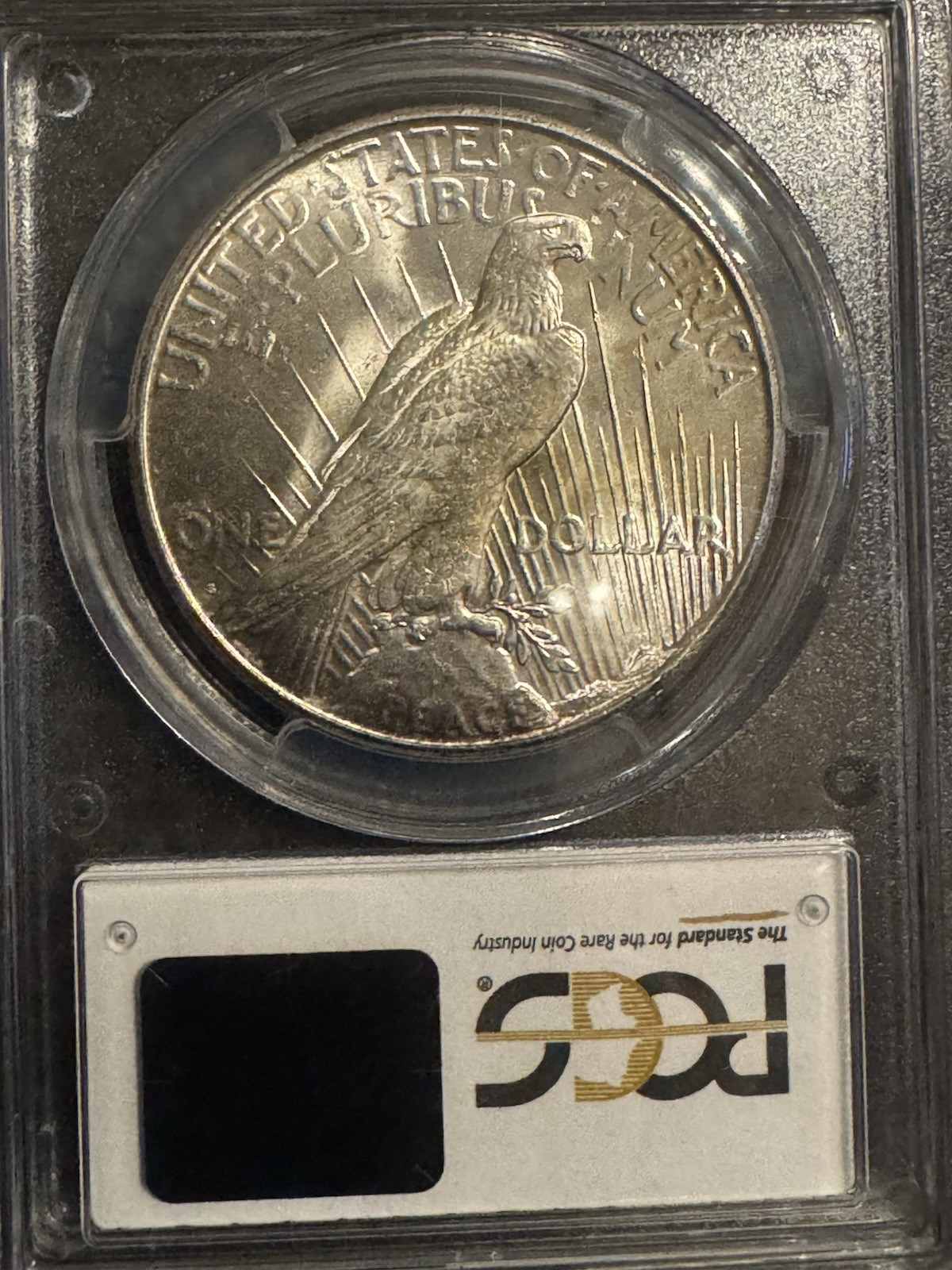 1927-S Peace Dollar PCGS MS62