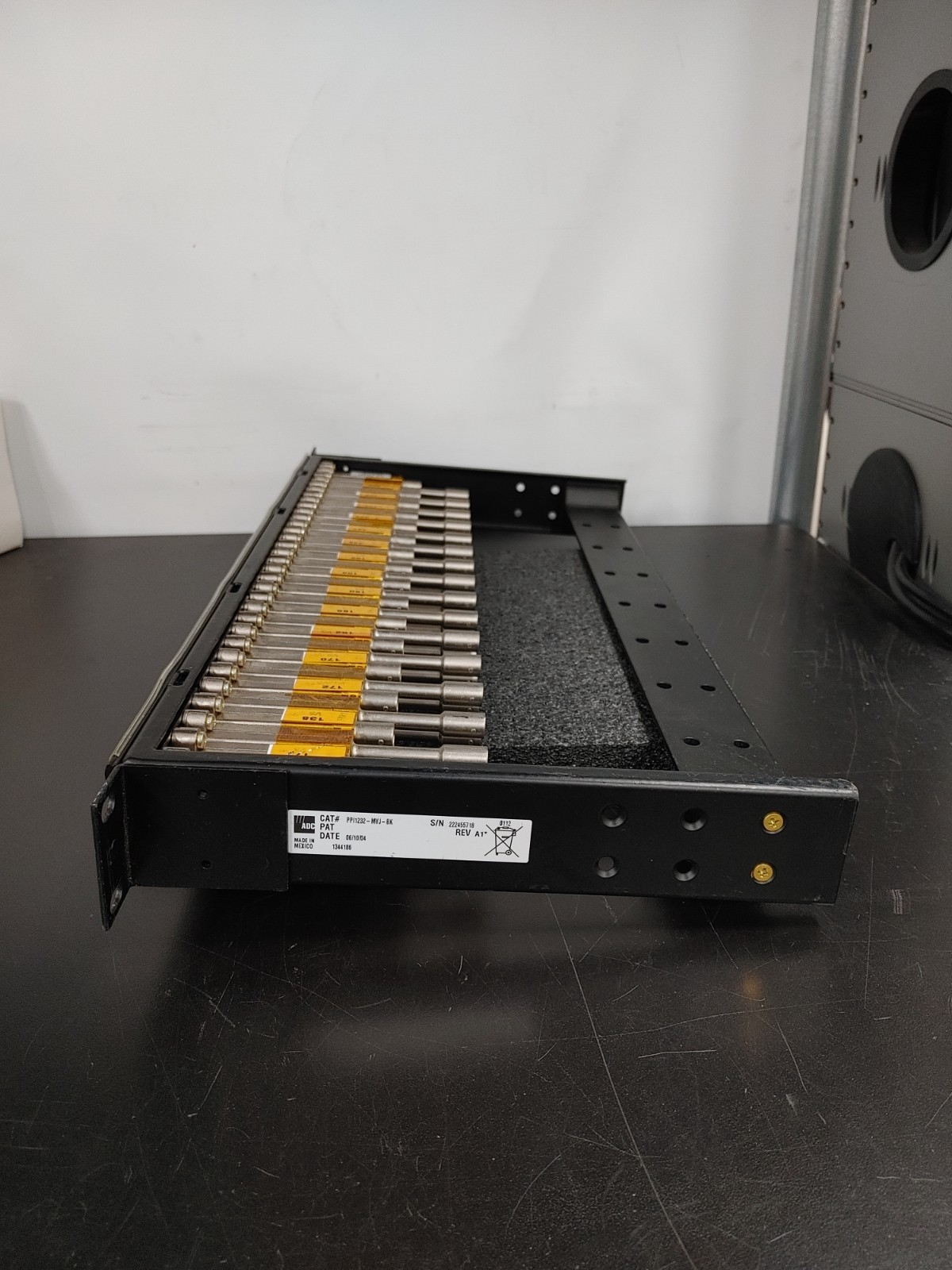ADC Pro Patch PP1232-MVJ-BK High Definition 2x32 Patch Panel Patchbay