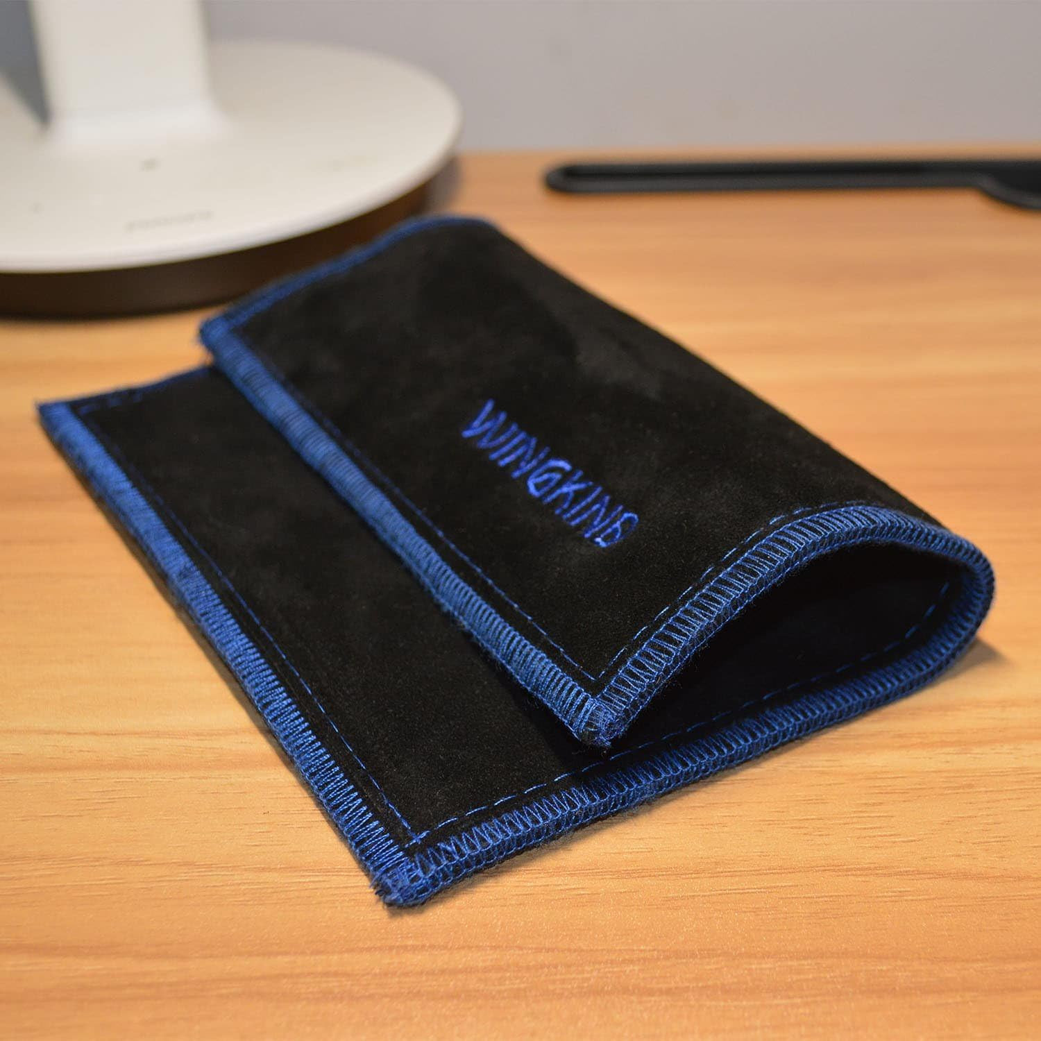 Bowling Shammy Bowling Ball Leather Towel (Black)
