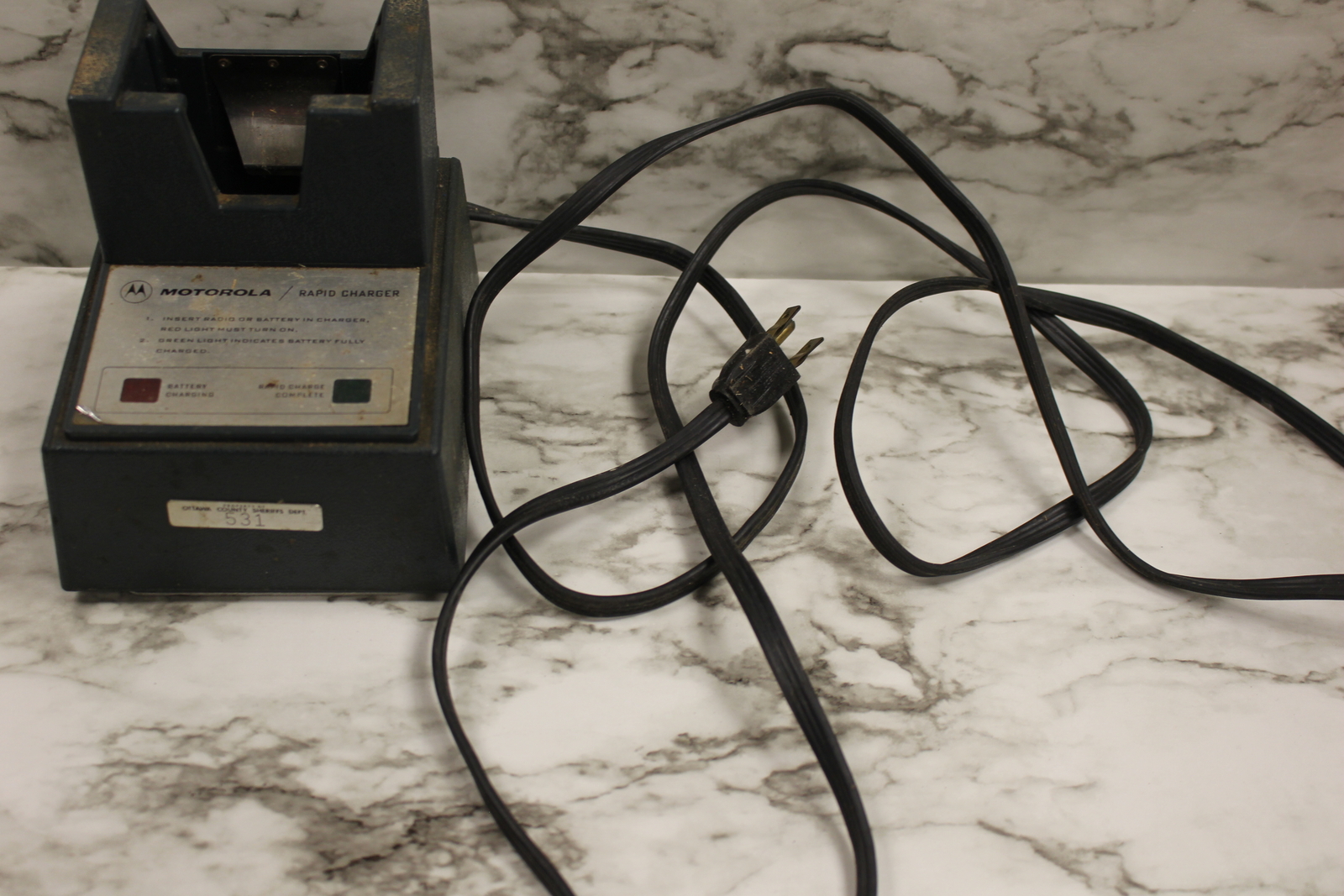 Motorola Rapid Charger For Radio Ottawa Police Charger - Black - Used