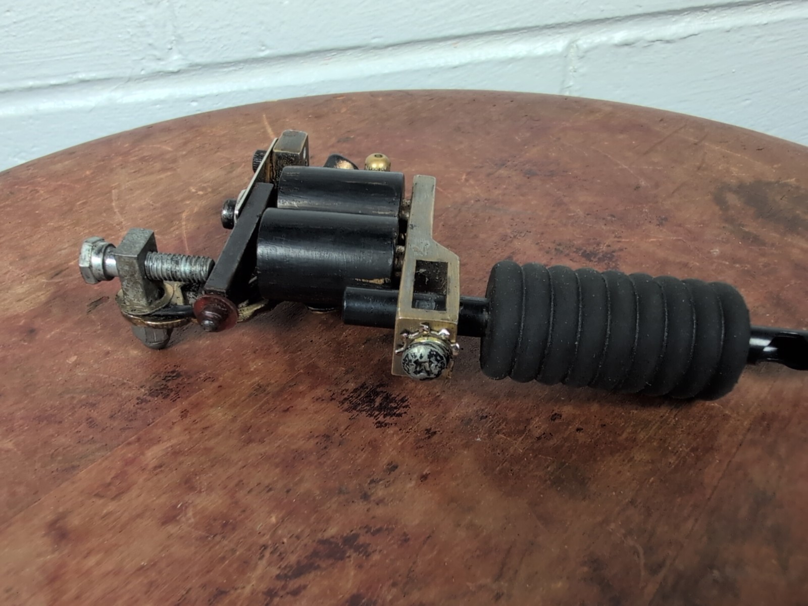Vintage Coil Tattoo Machine Custom Made Brass
