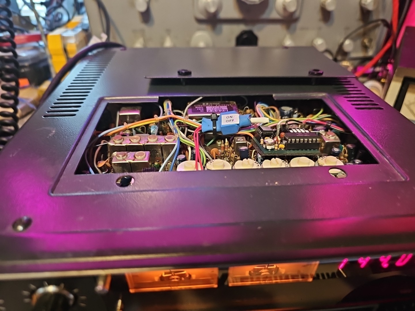 Icom IC-211E 2M All Mode With Tone Switch Installed Turns On As-is Untested
