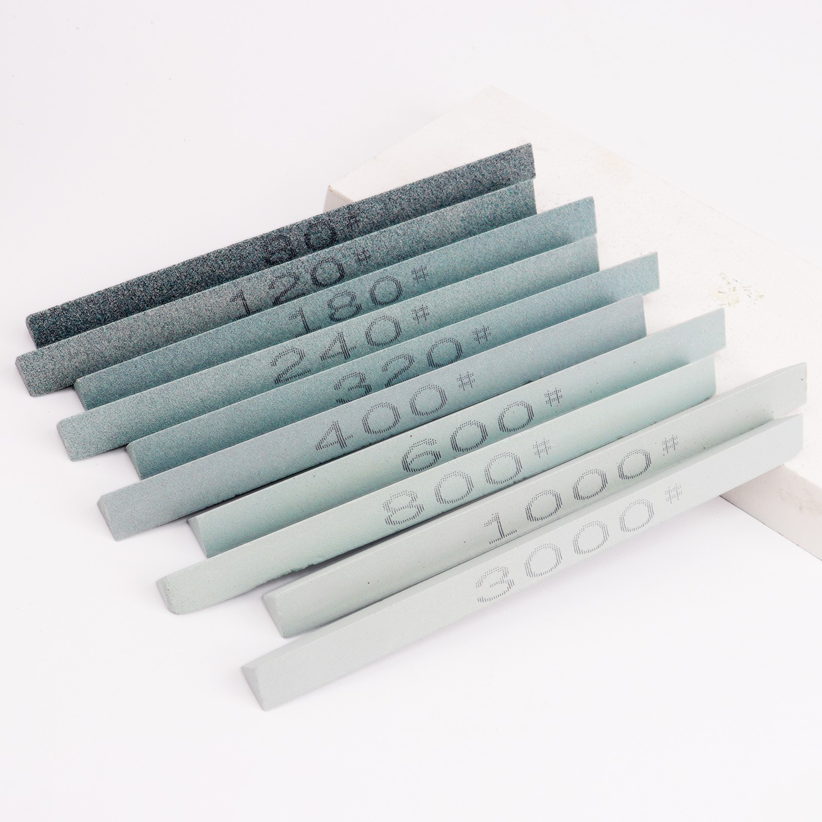 Triangular & Rectangular Sharpening Stone 150mm | 1 or 10-Pack Selectable Grits