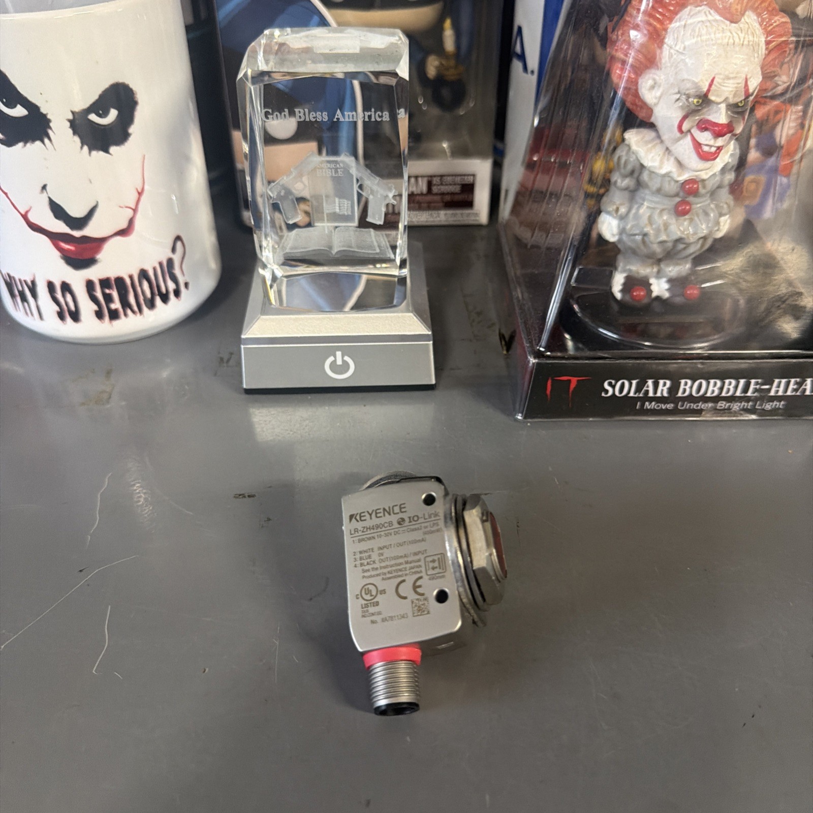 Keyence LR-ZH490CB IO-Link Laser Sensor