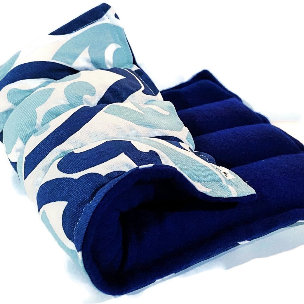 Large Microwave Heating Pad for Back Body, Rice Flax Heat Pack, Warmie